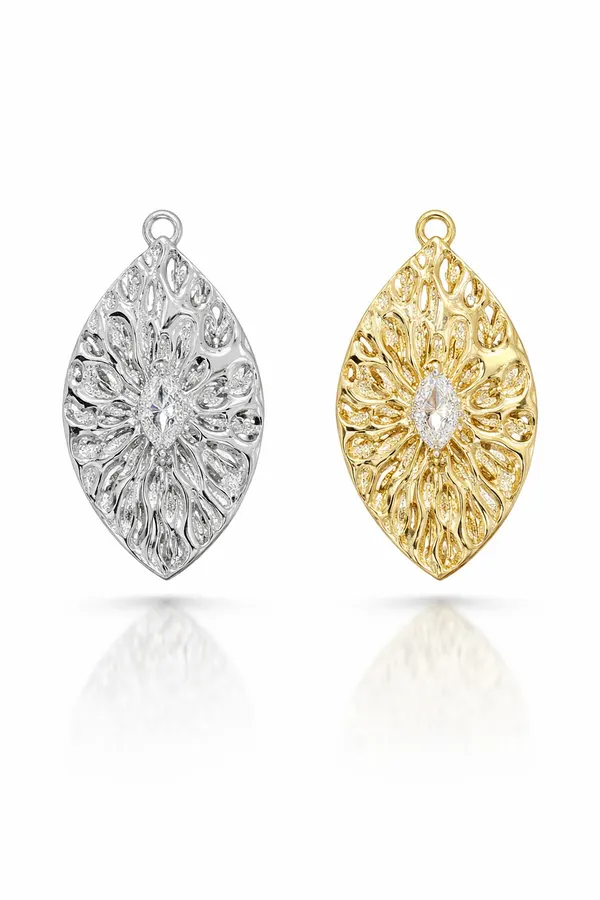 Подвеска "Листочек"