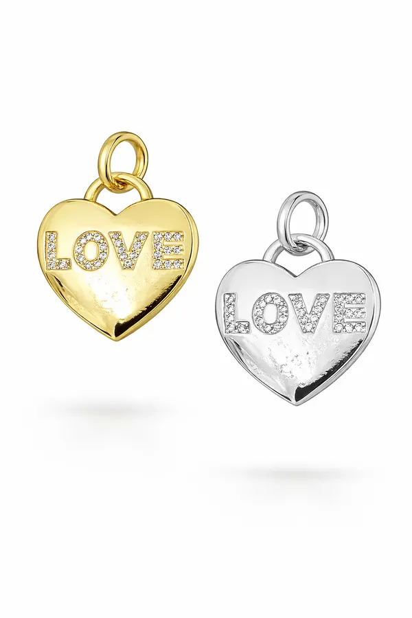 Подвеска "Сердце LOVE"