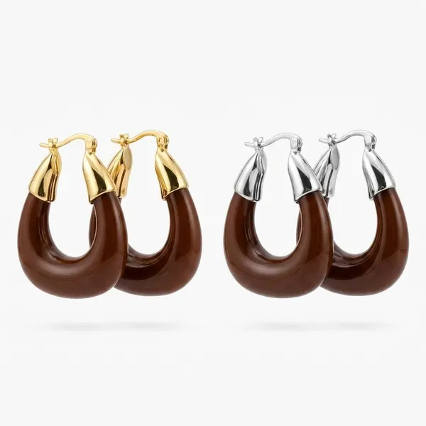 Серьги "Brown"