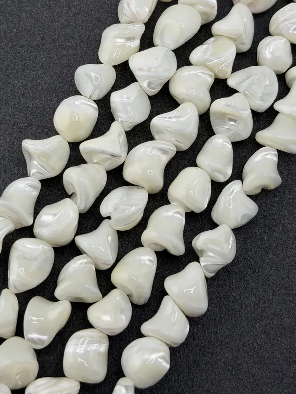 Перламутр белый 10-11мм - фото 2