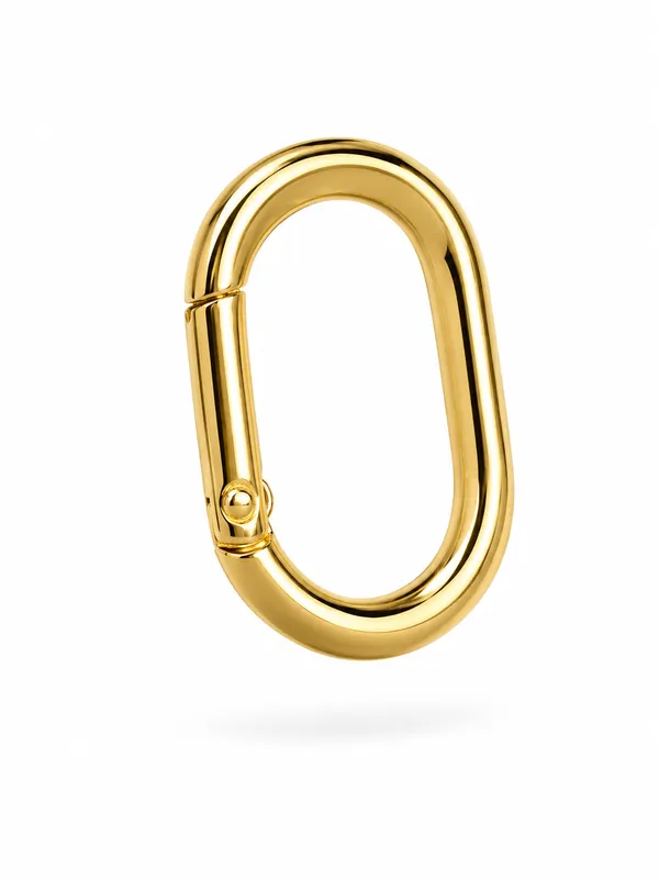 Карабин овальный крупный в ассортименте - фото 1