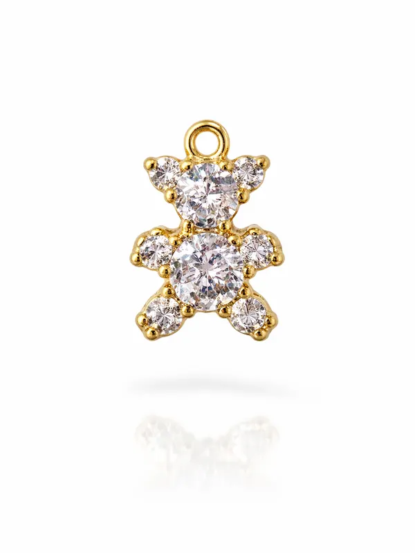 Подвеска Медведь "Crystal Teddy" - фото 1