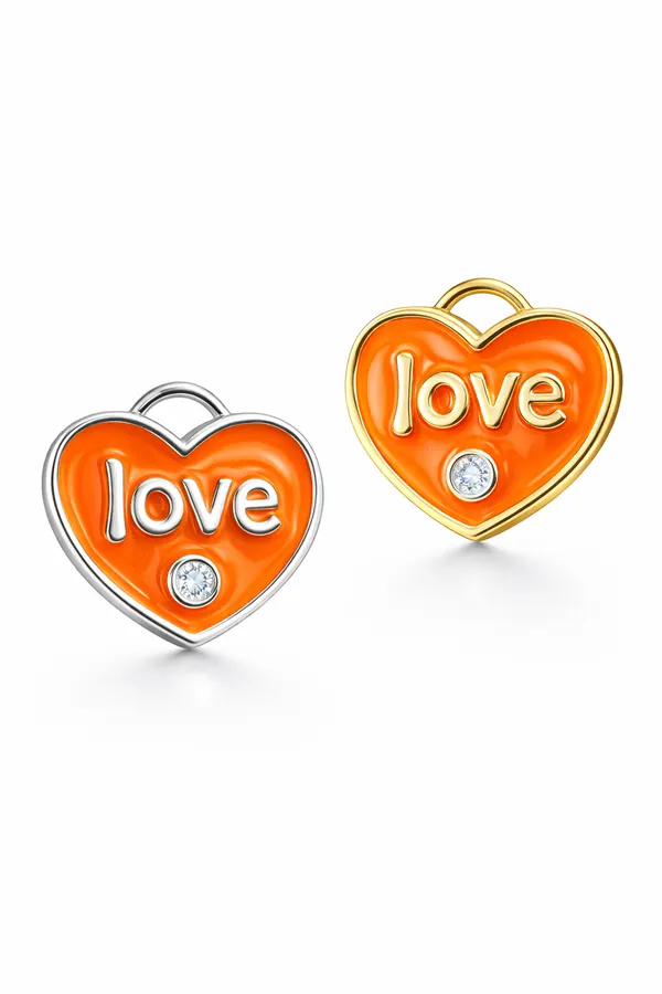 Подвеска "Сердце LOVE" - фото 2