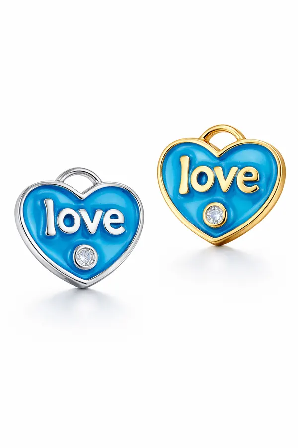 Подвеска "Сердце LOVE" - фото 5